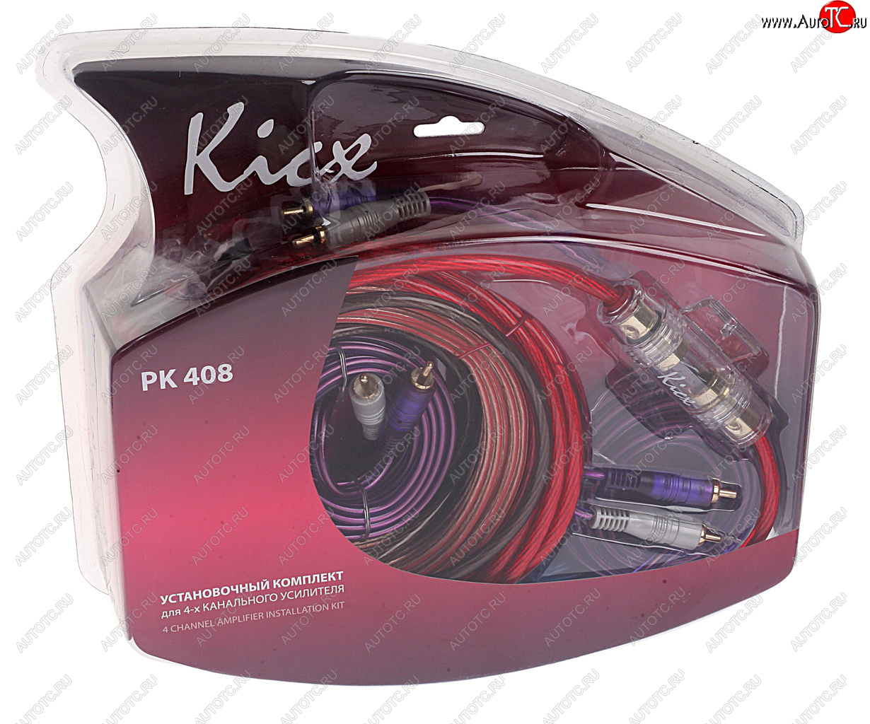 2 599 р. Набор для установки усилителя KICX KICX pk 40848  с доставкой в г. Кемерово