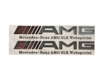 151 р. Наклейка металлическая AMG 15х90мм (2шт.) MASHINOKOM MASHINOKOM pkta 011  с доставкой в г. Кемерово. Увеличить фотографию 1