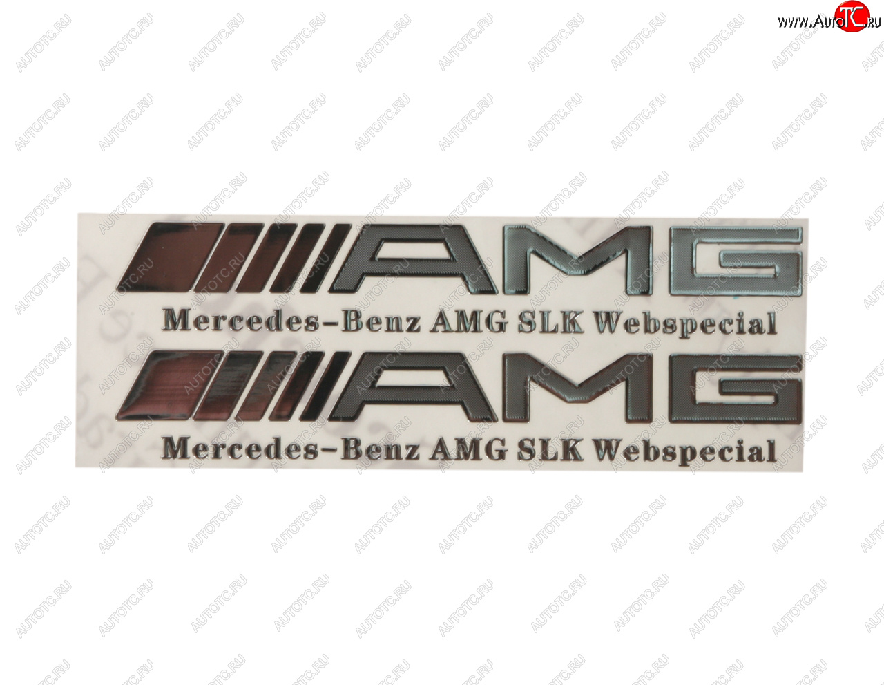 151 р. Наклейка металлическая AMG 15х90мм (2шт.) MASHINOKOM MASHINOKOM pkta 011  с доставкой в г. Кемерово