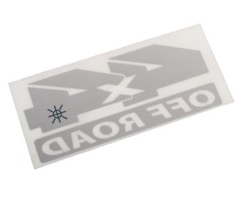 166 р. Наклейка металлическая Off Road 40х90мм MASHINOKOM MASHINOKOM pkta 03802  с доставкой в г. Кемерово. Увеличить фотографию 2