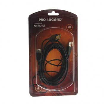 259 р. Кабель USB 3м удлинитель PRO LEGEND PRO LEGEND pl1301  с доставкой в г. Кемерово. Увеличить фотографию 1