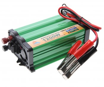 4 799 р. Преобразователь напряжения (инвертор) 12-220V 1200Вт PRO LEGEND PRO LEGEND pl3204  с доставкой в г. Кемерово. Увеличить фотографию 1