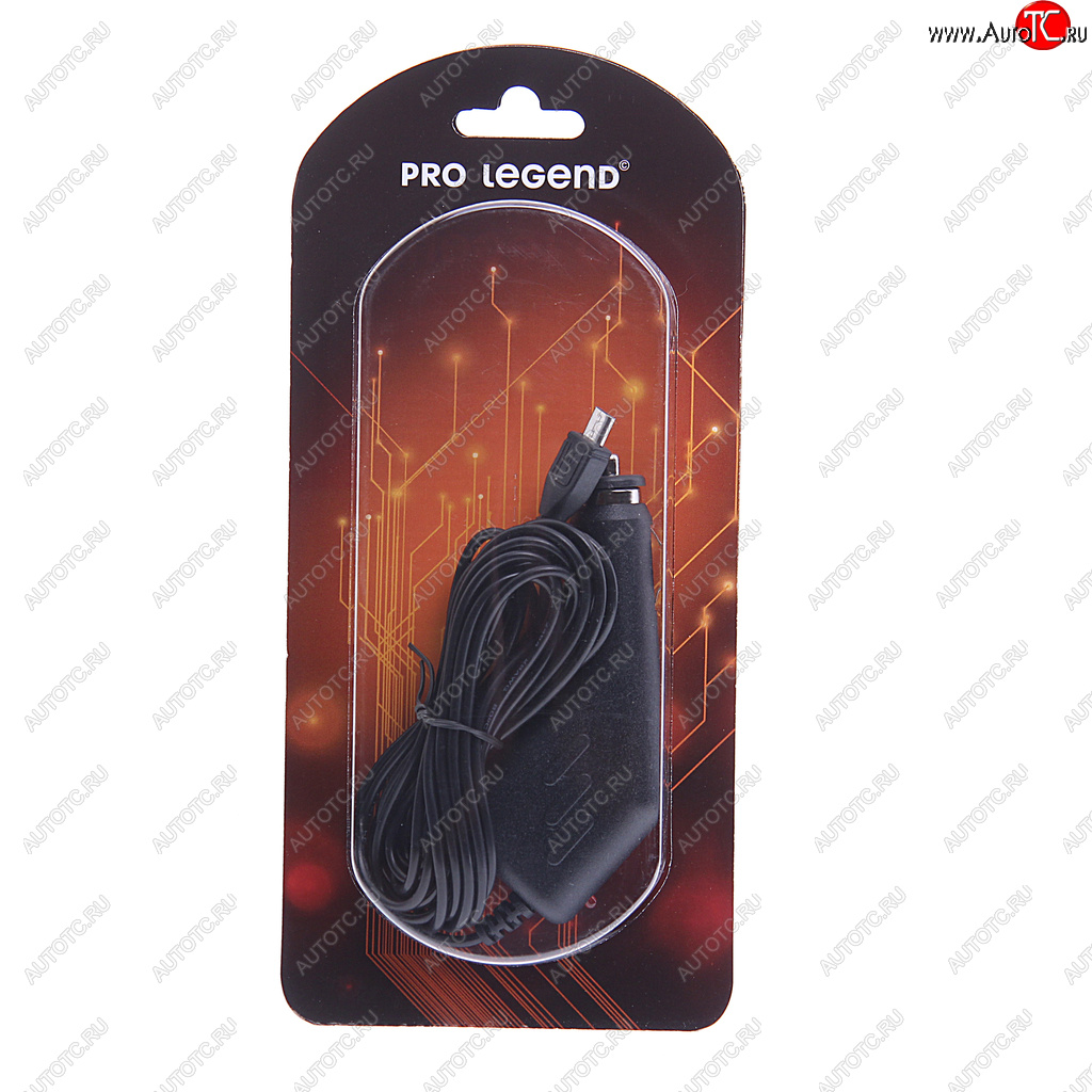 258 р. Устройство зарядное для видеорегистратора PRO LEGEND PRO LEGEND pl3311  с доставкой в г. Кемерово
