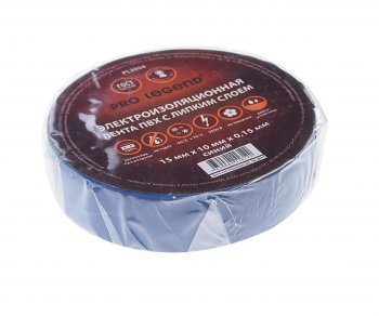 39 р. Изолента ПВХ синяя 15ммх10м PRO LEGEND PRO LEGEND pl3904  с доставкой в г. Кемерово. Увеличить фотографию 1