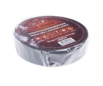 39 р. Изолента ПВХ черная 15ммх10м PRO LEGEND PRO LEGEND pl3905  с доставкой в г. Кемерово. Увеличить фотографию 1