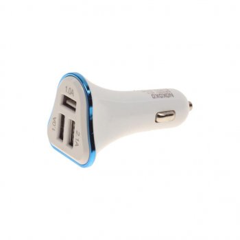 399 р. Устройство зарядное в прикуриватель 3USB 12-24V 2A PRO LEGEND PRO LEGEND pl9307  с доставкой в г. Кемерово. Увеличить фотографию 1