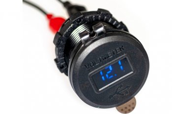 1 289 р. Розетка автомобильная встраиваемая 12V-24V 2USB вольтметр QC3.0 PRO LEGEND PRO LEGEND pl9370  с доставкой в г. Кемерово. Увеличить фотографию 4