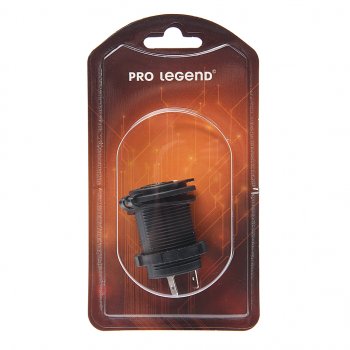 439 р. Гнездо прикуривателя 12V-24V синяя подсветка PRO LEGEND PRO LEGEND pl9376 PRO LEGEND pl9376  с доставкой в г. Кемерово. Увеличить фотографию 1