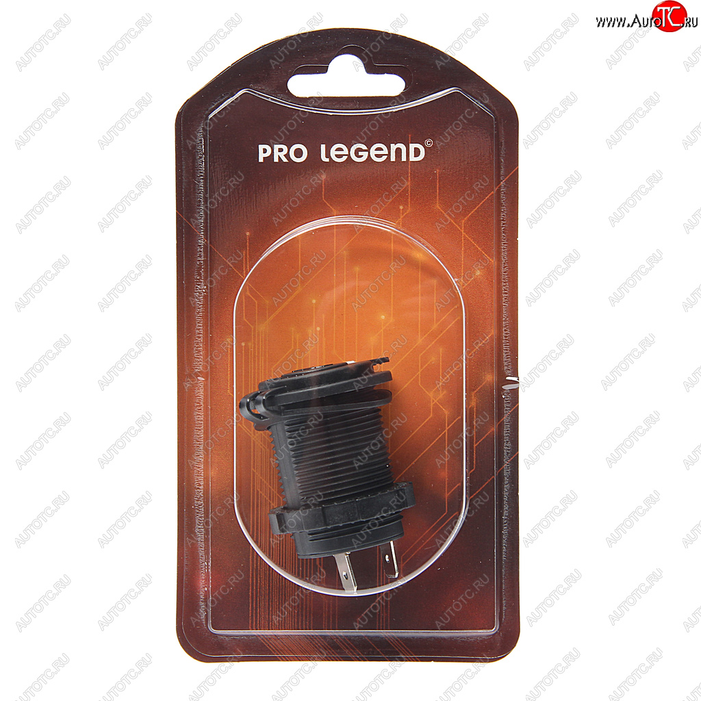 439 р. Гнездо прикуривателя 12V-24V синяя подсветка PRO LEGEND PRO LEGEND pl9376 PRO LEGEND pl9376  с доставкой в г. Кемерово