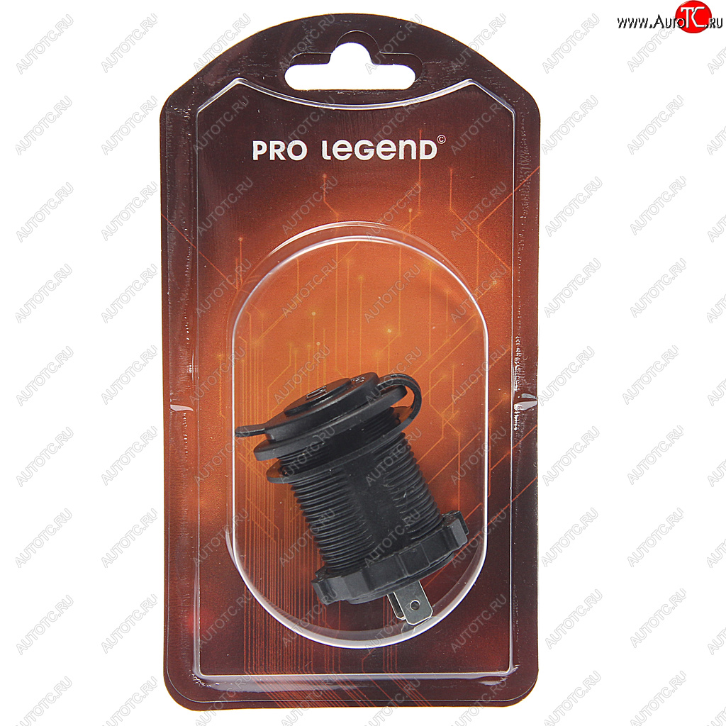 439 р. Гнездо прикуривателя 12V-24V зеленая подсветка PRO LEGEND PRO LEGEND pl9377  с доставкой в г. Кемерово