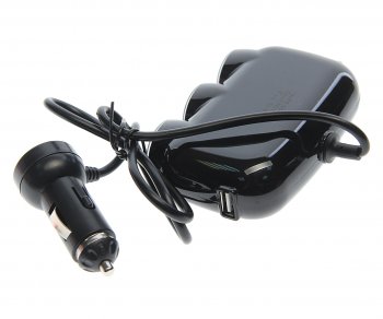 919 р. Разветвитель прикуривателя 3-х гнездовой 12-24V 2USB ZIPOWER ZIPOWER pm6653  с доставкой в г. Кемерово. Увеличить фотографию 2