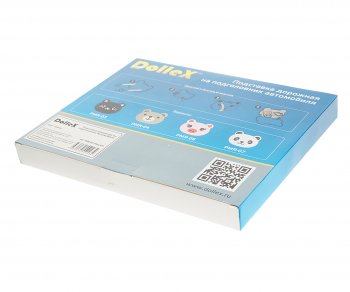 369 р. Столик в салон автомобиля многофункциональный черный Кошка DOLLEX DOLLEX pmr-03  с доставкой в г. Кемерово. Увеличить фотографию 4