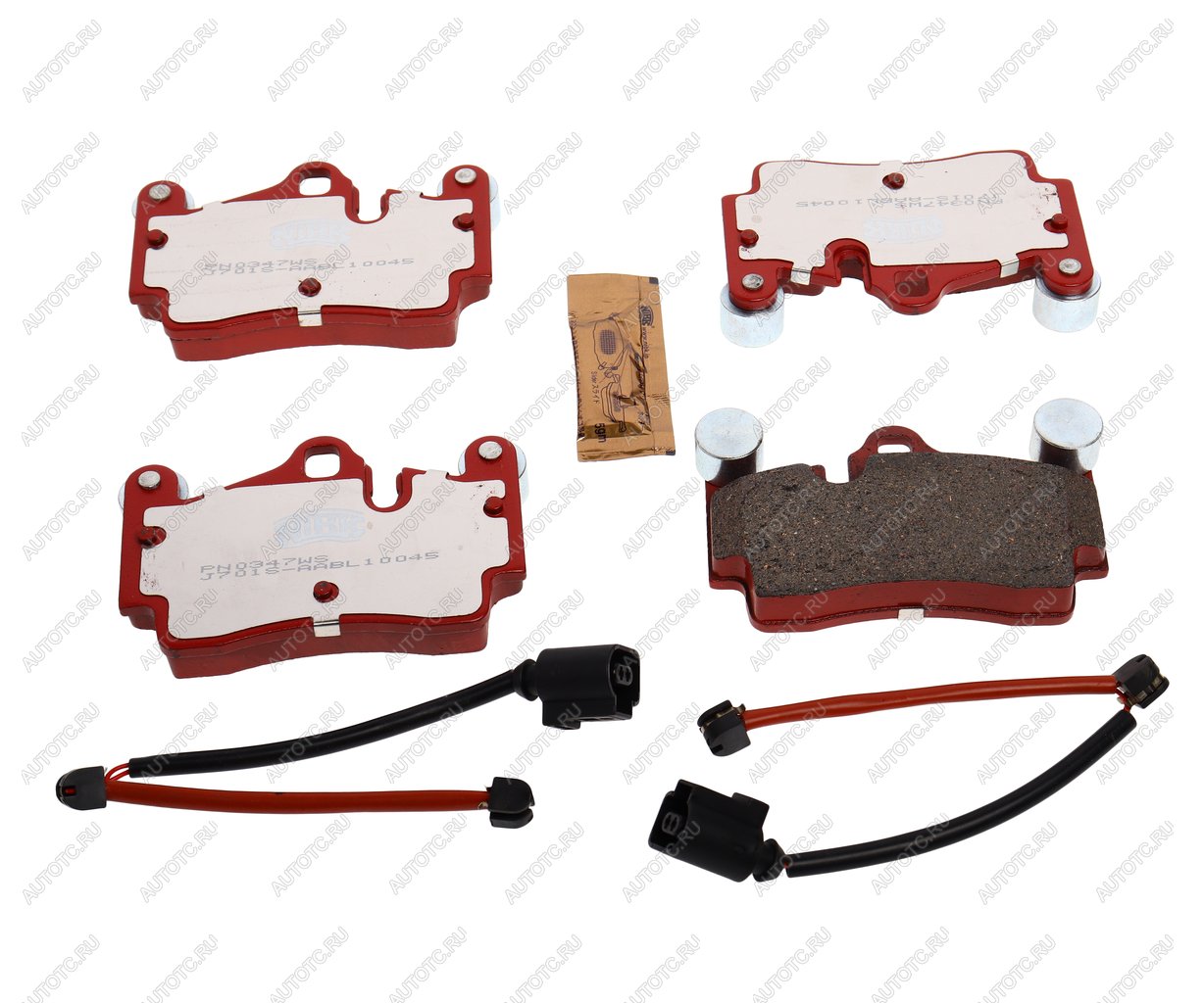 8 249 р. Колодки тормозные VW Touareg (03-) PORSCHE Cayenne (03-) задние (Sport) (4шт.) NIBK NIBK pn0347ws NIBK pn0347ws  с доставкой в г. Кемерово