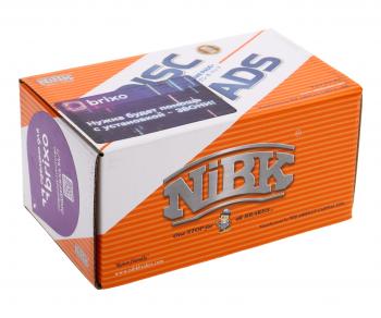 3 699 р. Колодки тормозные NISSAN Bluebird Sylphy (06-) дисковые передние (4шт.) NIBK NIBK pn0397 NIBK pn0397  с доставкой в г. Кемерово. Увеличить фотографию 5