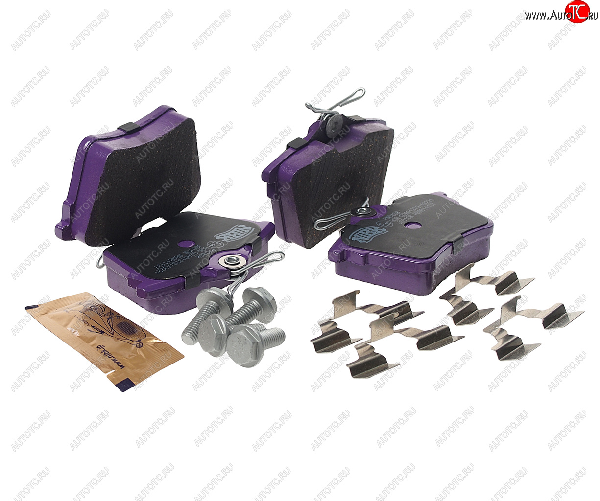 2 399 р. Колодки тормозные PEUGEOT 407 (04-10) CITROEN C5 (08-) задние (4шт.) NIBK NIBK pn0468  с доставкой в г. Кемерово