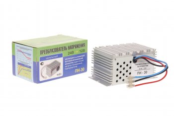 4 299 р. Преобразователь напряжения (инвертор) 24-12V 35А ВЫМПЕЛ ОРИОН пн-30  с доставкой в г. Кемерово. Увеличить фотографию 1