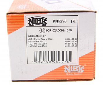 2 199 р. Колодки тормозные MAZDA 929 (87-91) задние (4шт.) NIBK NIBK pn5290  с доставкой в г. Кемерово. Увеличить фотографию 4
