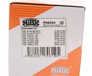 2 899 р. Колодки тормозные MAZDA Xedos 9 (00-) передние (4шт.) NIBK NIBK pn5334 NIBK pn5334  с доставкой в г. Кемерово. Увеличить фотографию 4