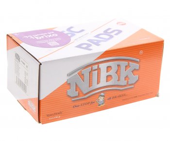 2 899 р. Колодки тормозные передние (4шт.) NIBK Mazda 3/Axela BK дорестайлинг седан (2003-2006)  с доставкой в г. Кемерово. Увеличить фотографию 2