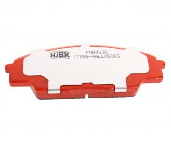 9 549 р. Колодки тормозные передние (4шт.) NIBK Honda Civic ES седан дорестайлинг (2000-2003)  с доставкой в г. Кемерово. Увеличить фотографию 3