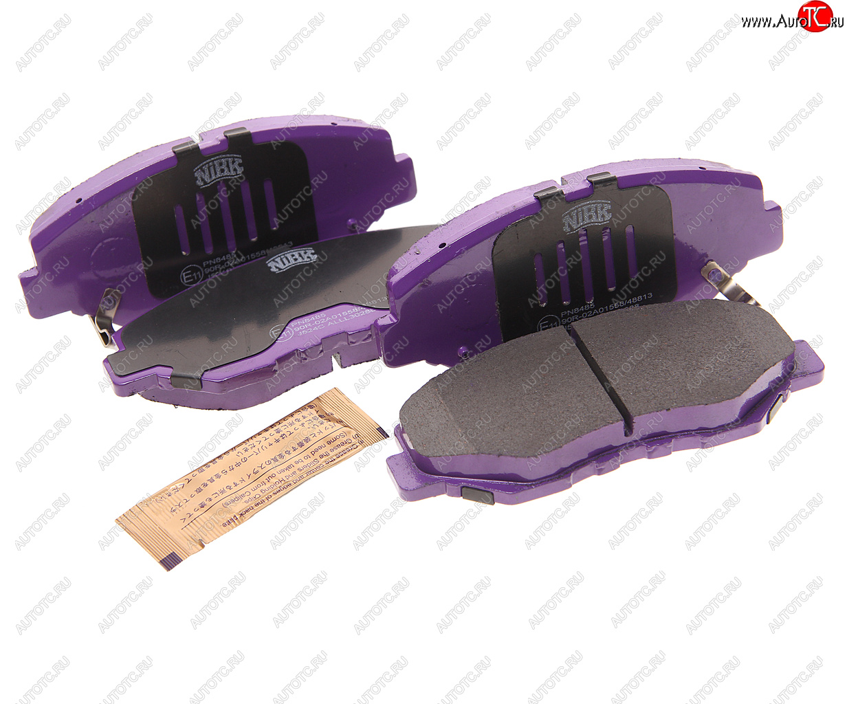 2 669 р. Колодки тормозные HONDA Accord (03-),CRV (02-) передние (4шт.) NIBK NIBK pn8485  с доставкой в г. Кемерово