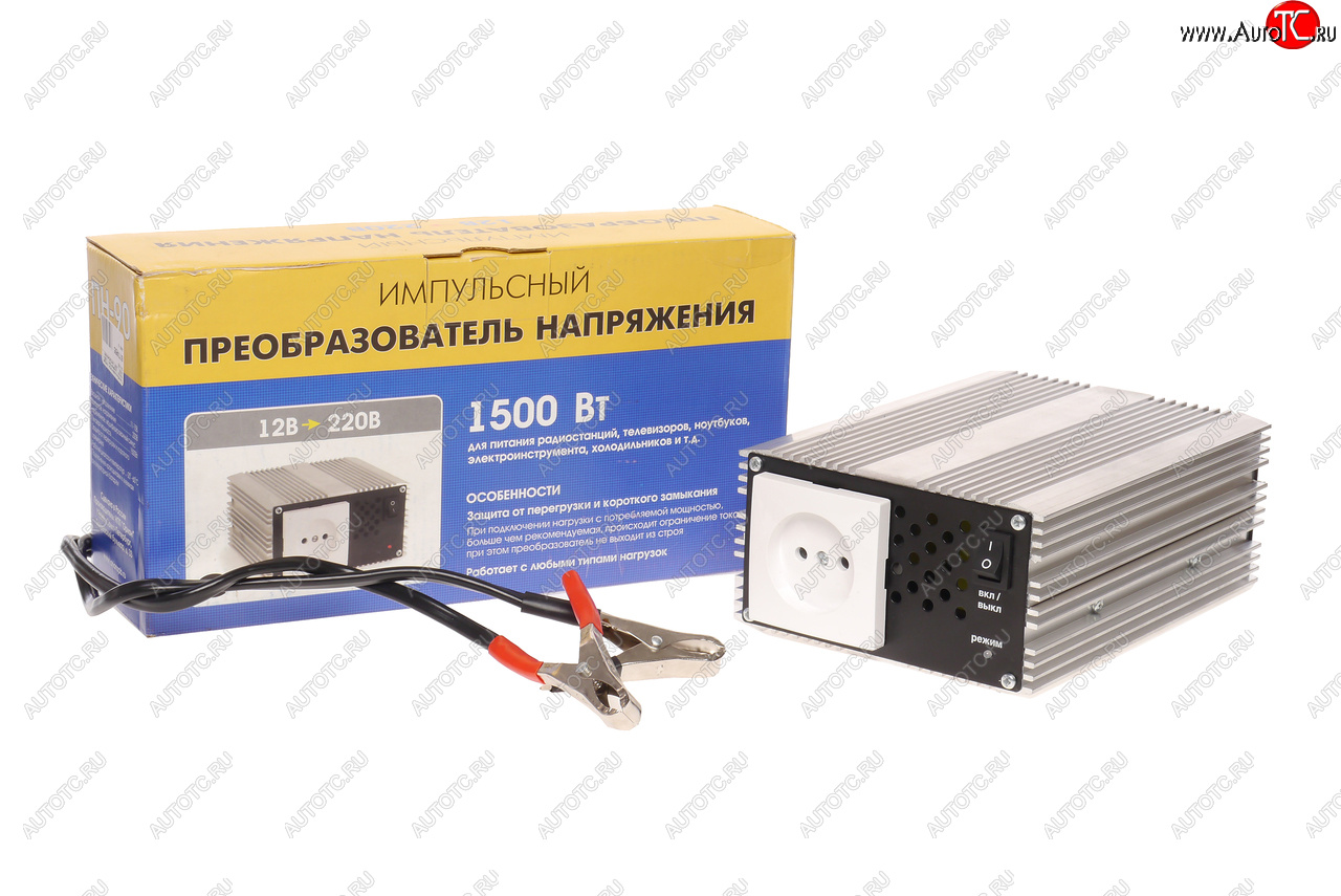 11 299 р. Преобразователь напряжения (инвертор) 12-220V 1500Вт ВЫМПЕЛ ОРИОН пн-90  с доставкой в г. Кемерово