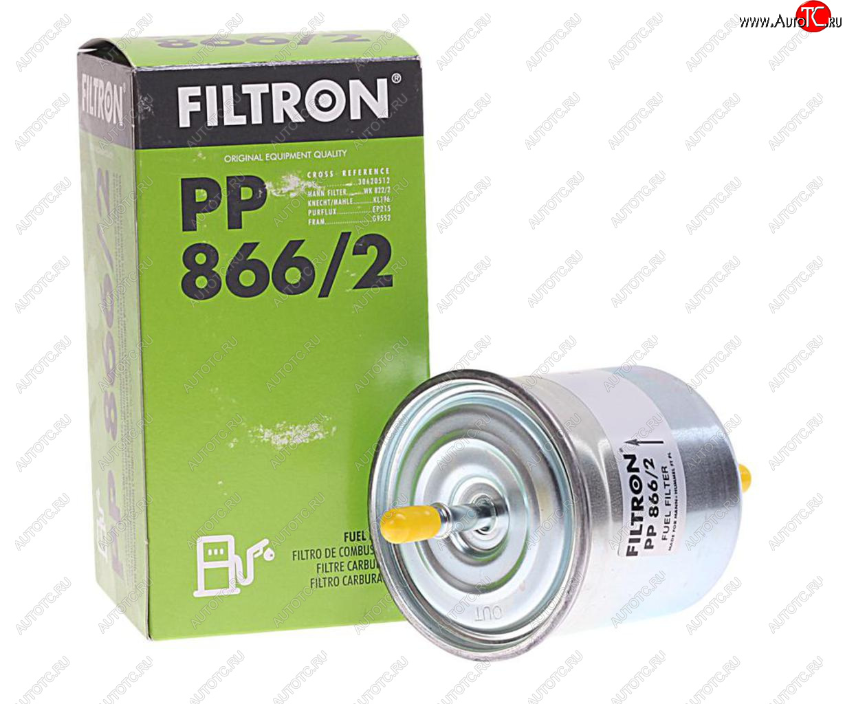 1 589 р. Фильтр топливный VOLVO S40 (98-04),S60 (00-09),V40,V70,XC90 FILTRON FILTRON pp8662  с доставкой в г. Кемерово