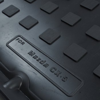 2 099 р. Коврик багажника MAZDA CX-5 (11-) полиуретан черный ПЕТРОПЛАСТ ПЕТРОПЛАСТ ppl-20730119  с доставкой в г. Кемерово. Увеличить фотографию 2