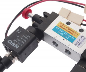 7 399 р. Клапан ПАЗ-3205 механизма открывания двери НО 12V (пневмораспределитель,аналог ЭПК-50-07) NO NAME пр-12кк  с доставкой в г. Кемерово. Увеличить фотографию 4