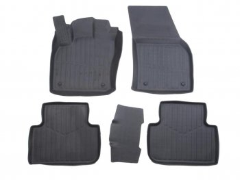 3 379 р. Коврик салона VW Tiguan 2 (16-) 3D резина черный (5 предм.) Premium SRTK SRTK pr.w.tig.16g.02x55  с доставкой в г. Кемерово. Увеличить фотографию 1
