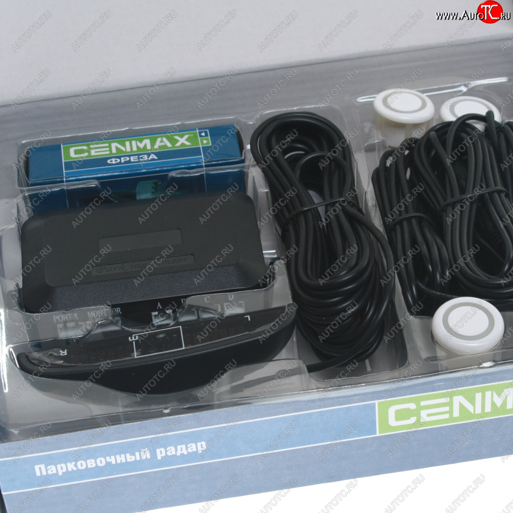 1 599 р. Датчик парковки d=20мм CENMAX CENMAX ps-4.1 white  с доставкой в г. Кемерово