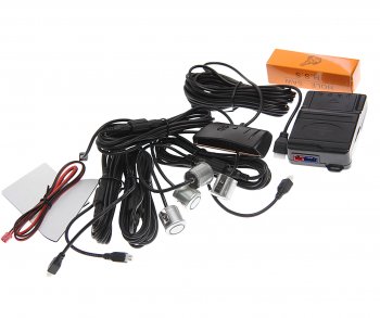 1 369 р. Датчик парковки d=19мм AUTOEXPERT AUTOEXPERT ps-4l profi silver  с доставкой в г. Кемерово. Увеличить фотографию 1