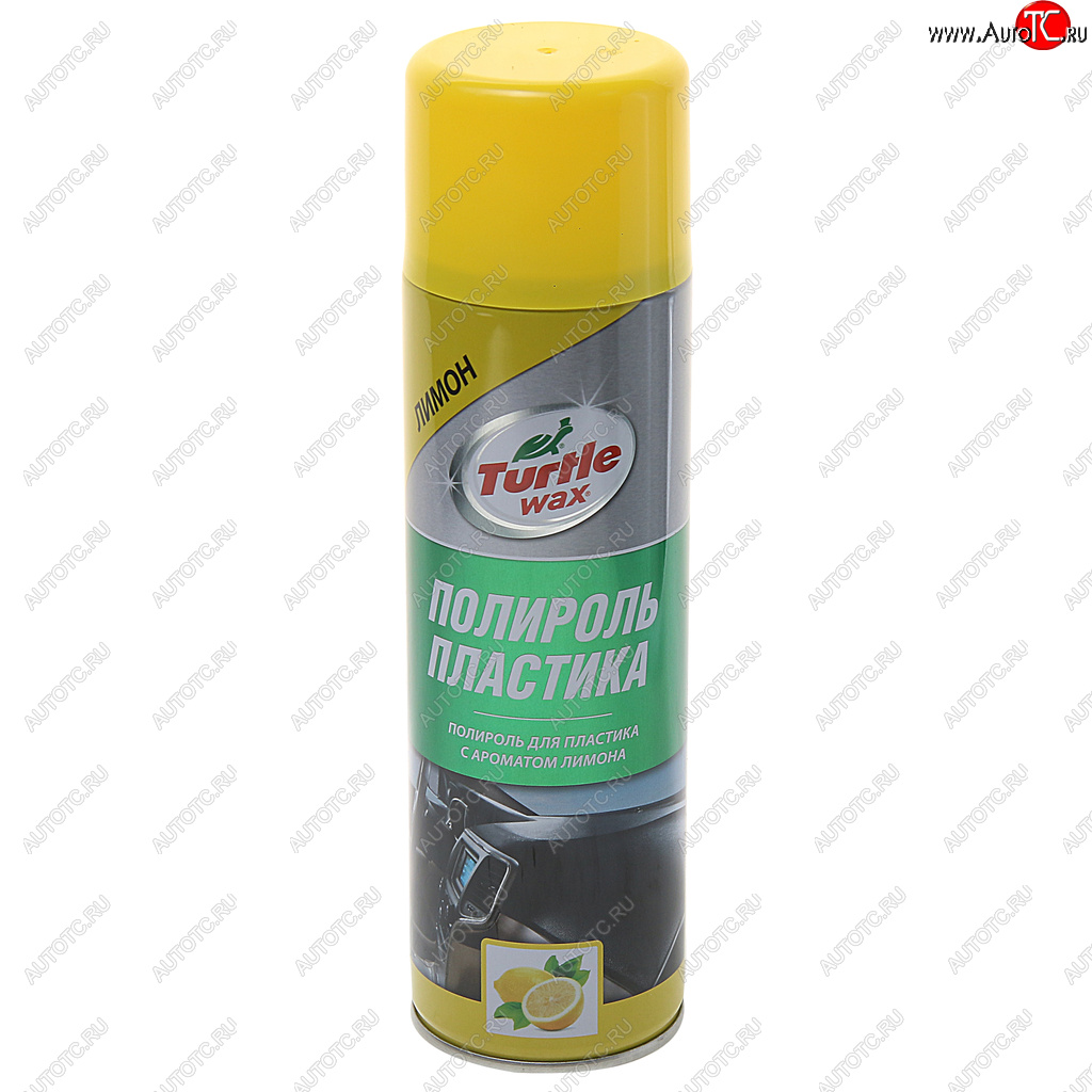 299 р. Полироль пластика лимон 500мл TURTLE WAX TURTLE WAX ptw03  с доставкой в г. Кемерово
