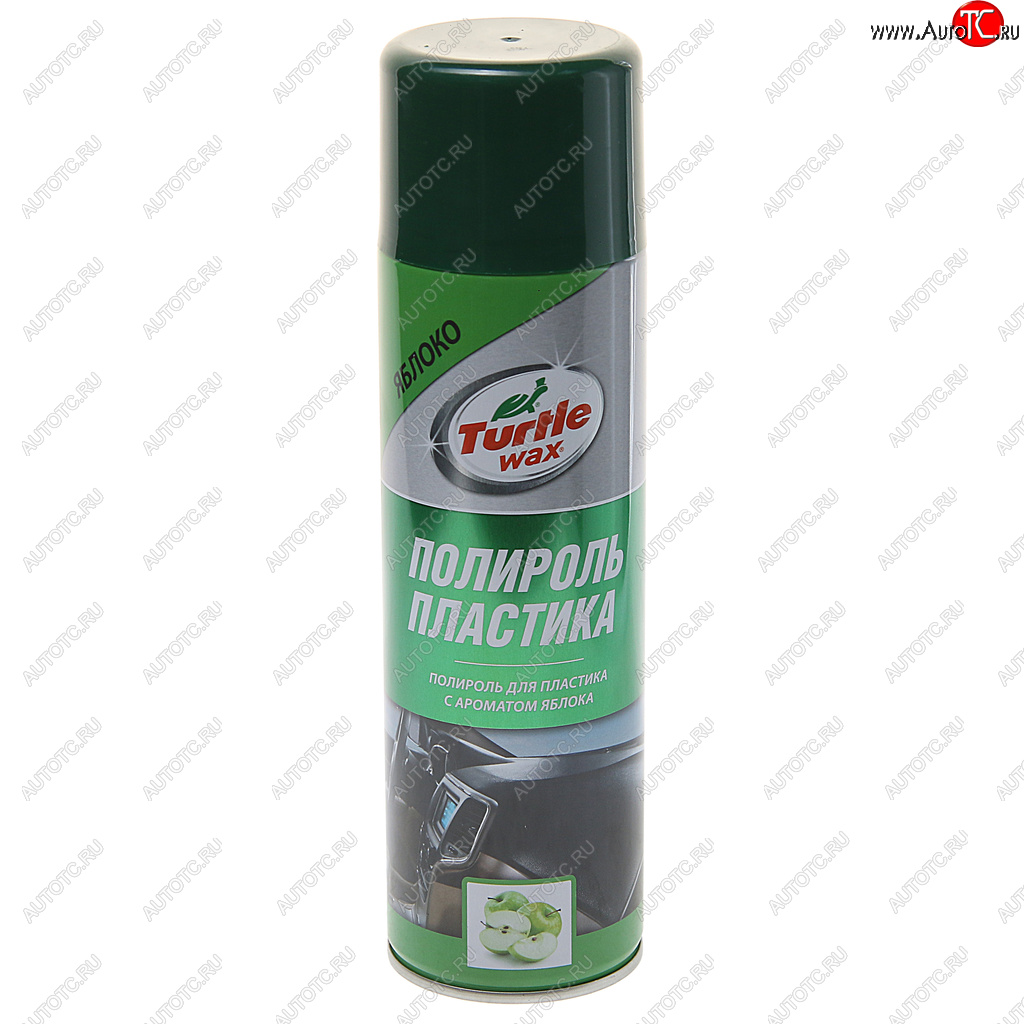 299 р. Полироль пластика яблоко 500мл TURTLE WAX TURTLE WAX ptw04  с доставкой в г. Кемерово