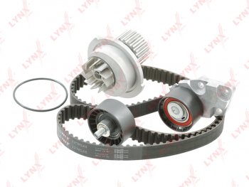 6 199 р. Комплект ГРМ DAEWOO Nexia (16V) CHEVROLET Aveo,Lacetti (1.41.6 16V) с водяным насосом LYNX LYNX pw1171  с доставкой в г. Кемерово. Увеличить фотографию 1