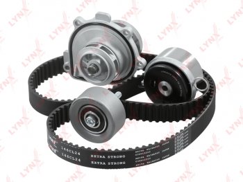11 449 р. Комплект ГРМ CHEVROLET Aveo (11-) (1.6),Cruze (1.8) OPEL (04-) с насосом водяным LYNX LYNX pw1238  с доставкой в г. Кемерово. Увеличить фотографию 1