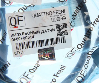 1 969 р. Датчик АБС KIA Rio (17-) колеса переднего левого QUATTRO FRENI QUATTRO FRENI qf60f00514  с доставкой в г. Кемерово. Увеличить фотографию 2