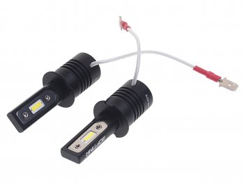 4 199 р. Лампа светодиодная 1224V H3 РK22s 5100K (2шт.) OPTIMA OPTIMA q-h3  с доставкой в г. Кемерово. Увеличить фотографию 1
