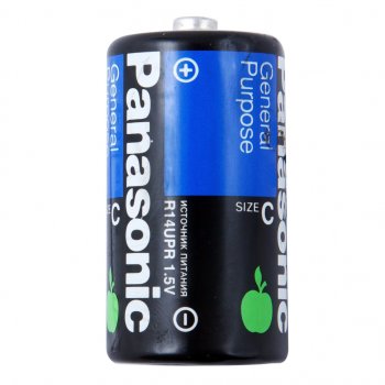 91 р. Батарейка C R14 1.5V блистер 2шт. (цена за 1шт.) Saline PANASONIC PANASONIC r14 sr-2  с доставкой в г. Кемерово. Увеличить фотографию 1