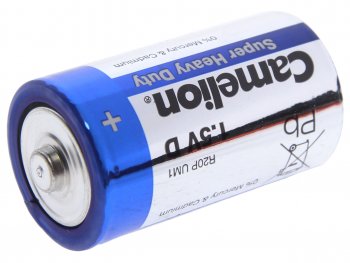 143 р. Батарейка D R20 1.5V блистер 2шт. (цена за 1шт.) Saline CAMELION CAMELION r20p-bp2b  с доставкой в г. Кемерово. Увеличить фотографию 2