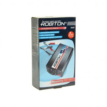 7 449 р. Преобразователь напряжения (инвертор) 12-220V 500Вт ROBITON ROBITON r500  с доставкой в г. Кемерово. Увеличить фотографию 3