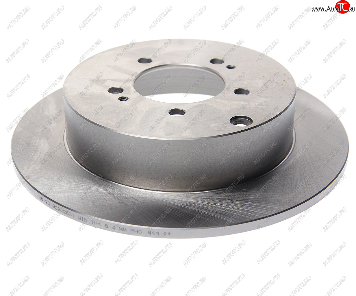 3 199 р. Диск тормозной MITSUBISHI ASX (10-),Outlander (07-) CITROEN C-Crosser (12-) задний (1шт.) VALEO PHC VALEO PHC r6123  с доставкой в г. Кемерово