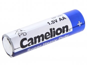 30 р. Батарейка AA R6 1.5V блистер 4шт. (цена за 1шт.) Saline CAMELION CAMELION r6p-bp4b  с доставкой в г. Кемерово. Увеличить фотографию 1