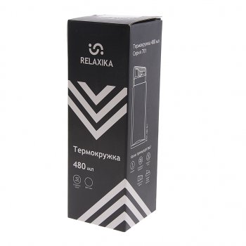 1 499 р. Термокружка 480мл непроливайка хаки RELAXIKA RELAXIKA r701.480.8l1  с доставкой в г. Кемерово. Увеличить фотографию 2