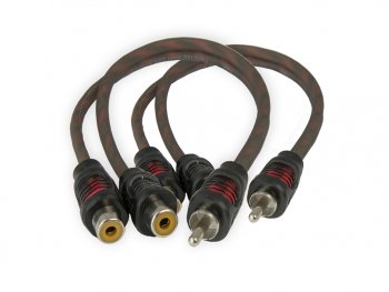 519 р. Кабель RCA 1х2 адаптер AURA AURA rca-0y21  с доставкой в г. Кемерово. Увеличить фотографию 1