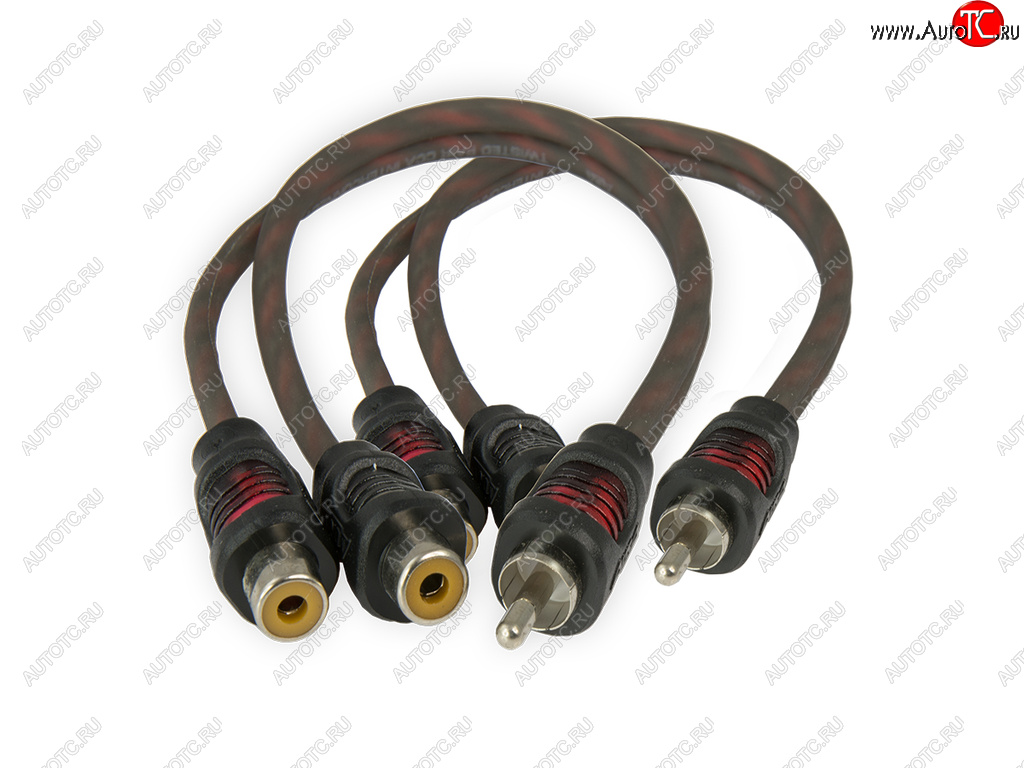 519 р. Кабель RCA 1х2 адаптер AURA AURA rca-0y21  с доставкой в г. Кемерово