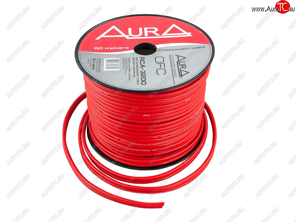 108 р. Кабель RCA 1м. AURA AURA rca-3200 50м  с доставкой в г. Кемерово