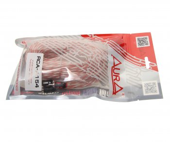 999 р. Кабель RCA 4х4 5м AURA AURA rca-a154 AURA rca-a154  с доставкой в г. Кемерово. Увеличить фотографию 1