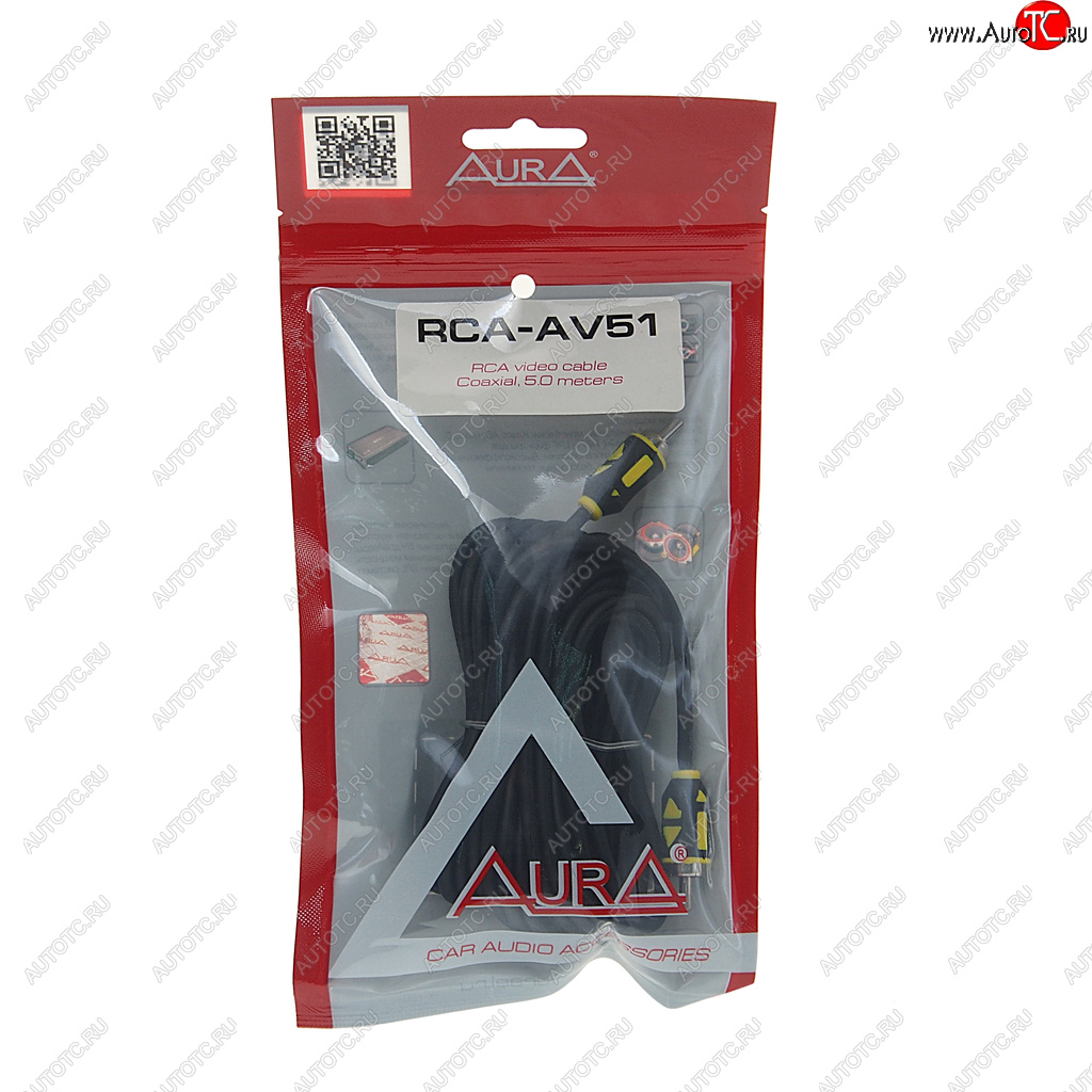 559 р. Кабель RCA 1х1 5м AURA AURA rca-av51  с доставкой в г. Кемерово