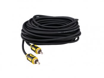 779 р. Кабель RCA 1х1 8м AURA AURA rca-av81  с доставкой в г. Кемерово. Увеличить фотографию 2